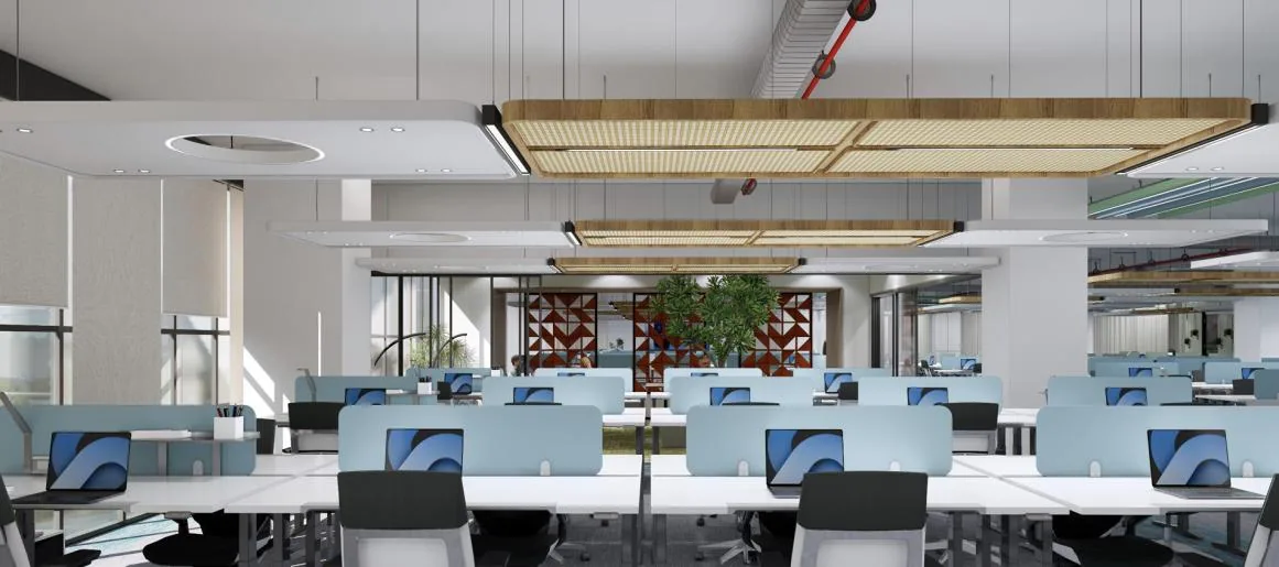 Bayer Science and Innovation — 1,00,000+ sq.ft corporate office interior, Bengaluru, by Pencil Sketch Design Studio