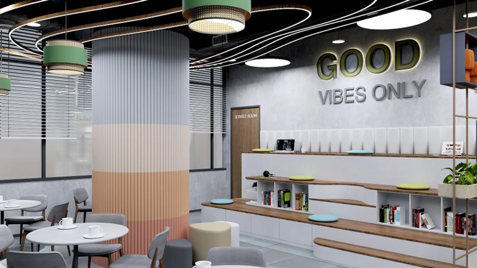 CCC Global — Hyderabad corporate office interior by Pencil Sketch Design Studio — view 2
