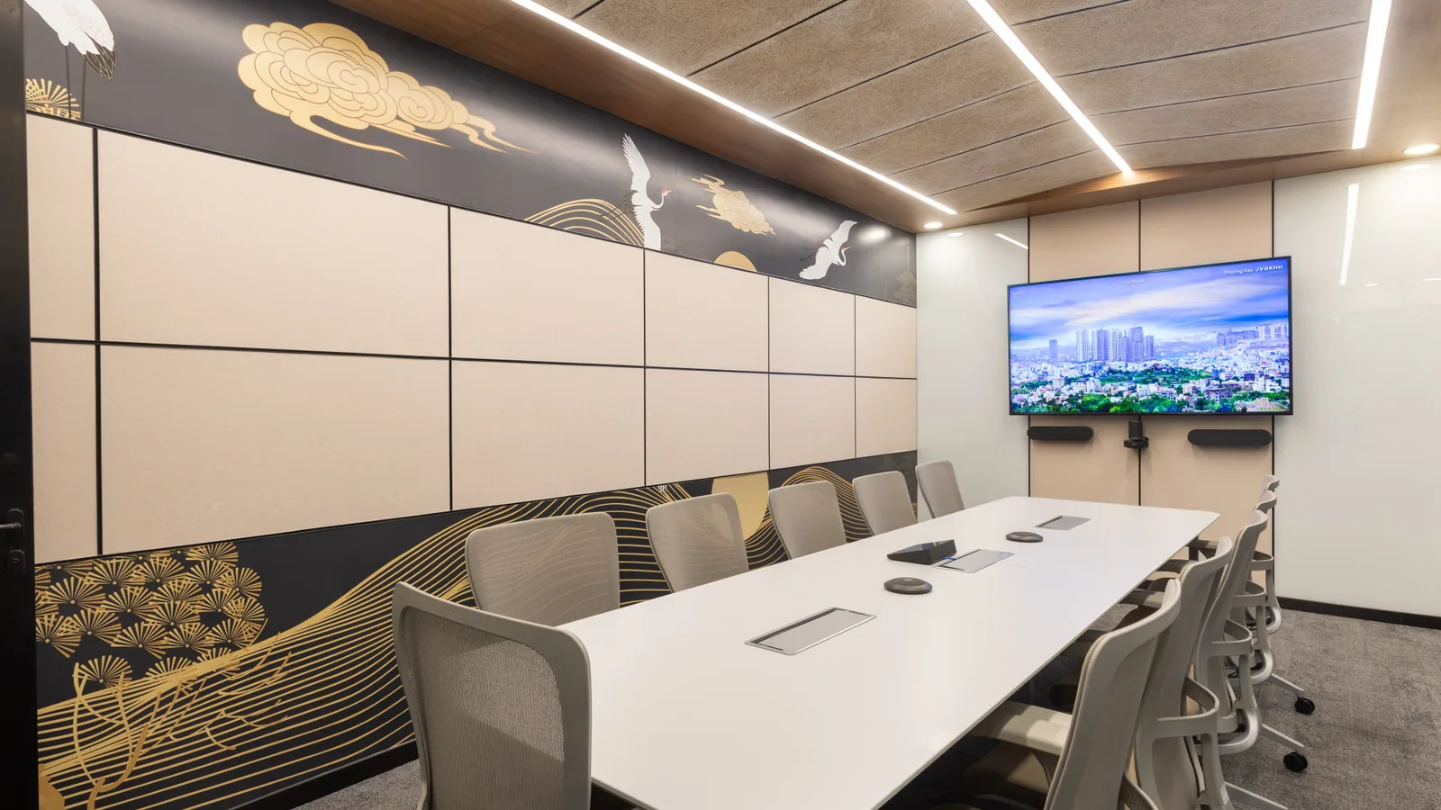 Crunchyroll India Office — Hyderabad corporate office interior by Pencil Sketch Design Studio — view 2