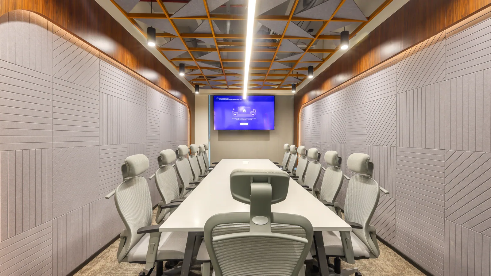 Techwave — Hyderabad corporate office interior by Pencil Sketch Design Studio — view 2
